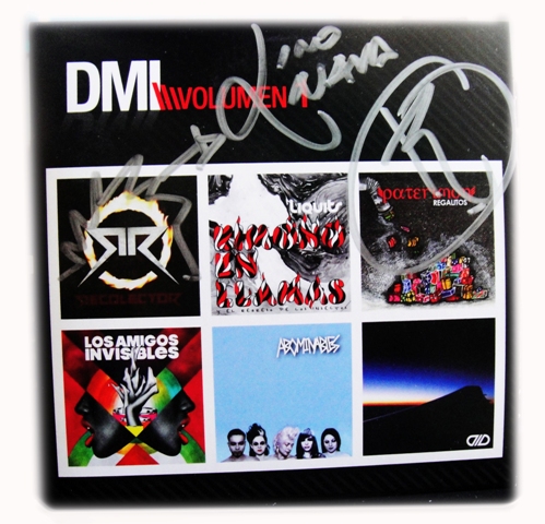 Te regalan un disco promocional autografiado por Lino Nava